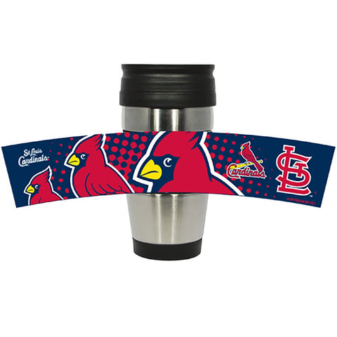 St. Louis Cardinals 15oz PVC Wrap Travel Mug