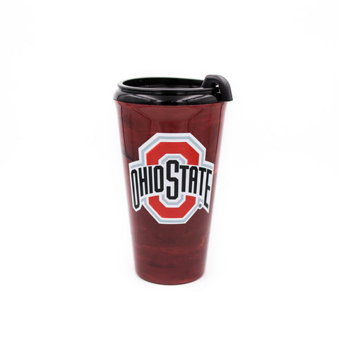 Ohio State Buckeyes 16 oz. Marble Infinity Tumbler