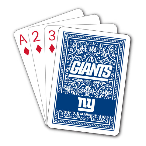 New York Giants Playing Cards
