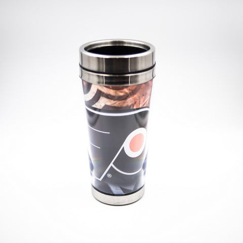 Philadelphia Flyers Stainless Steel Tumbler with Clear Insert