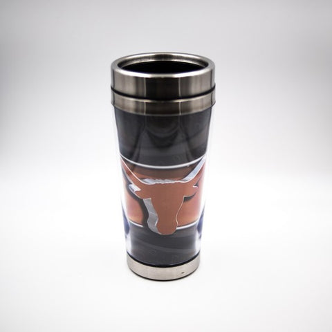 Texas Longhorns Stainless Steel Tumbler with Clear Insert