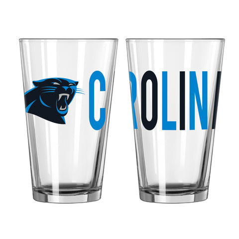 Carolina Panthers 16oz. Overtime Pint Glass