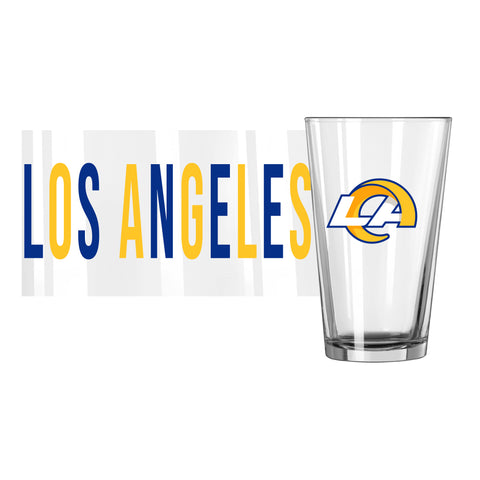 Los Angeles Rams 16oz. Overtime Pint Glass