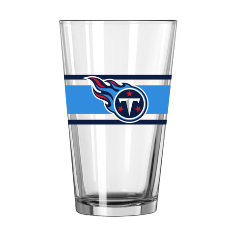Tennessee Titans 16oz. Stripe Pint Glass