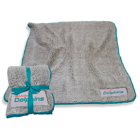 Miami Dolphins 50" x 60" Frosty Fleece Throw Blanket