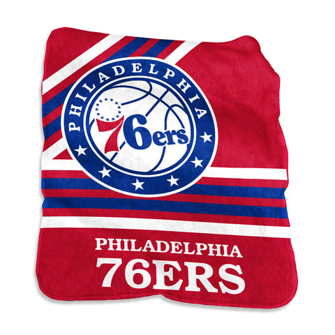 Philadelphia 76ers 50" x 60" Raschel Throw Blanket