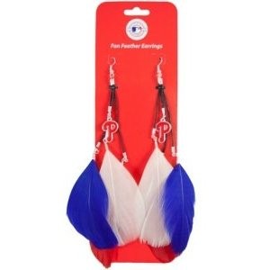 Philadelphia Phillies Fan Feather Earrings