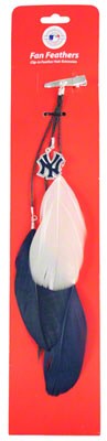New York Yankees Fan Feather Hair Clip