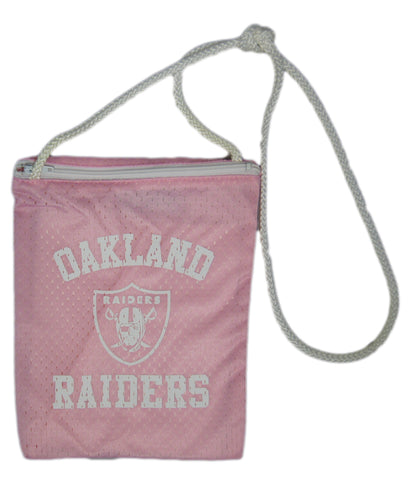 Oakland Raiders Game Day Pouch Pink