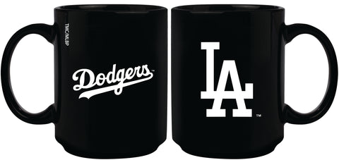 Los Angeles Dodgers 15oz Sublimated Mug - Black