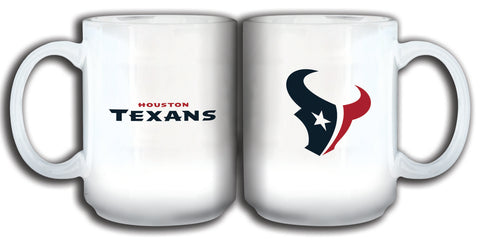 Houston Texans 11oz. Sublimated Mug - White