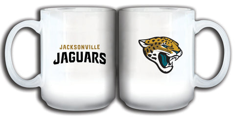 Jacksonville Jaguars 11oz. Sublimated Mug - White