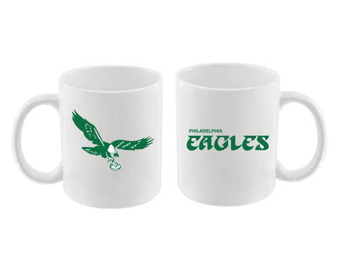 Philadelphia Eagles Retro 11oz. Sublimated Mug - White