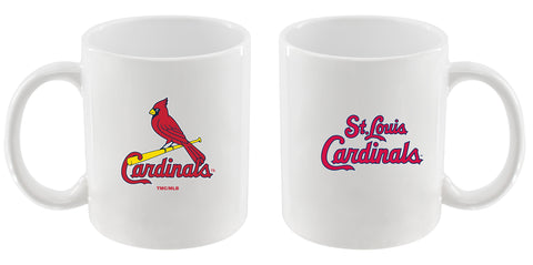 St. Louis Cardinals 11oz. Sublimated Mug - White