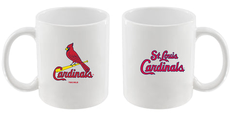 St. Louis Cardinals 11oz. Sublimated Mug - White