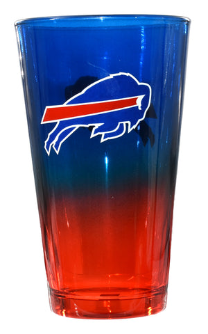 Buffalo Bills 16oz Ombre Pint Glass