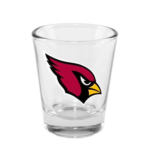 Arizona Cardinals 2oz. Clear Logo Shot Glass