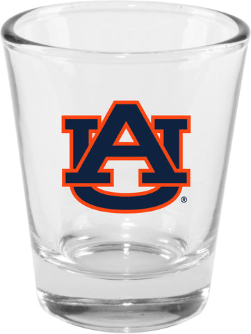 Auburn Tigers 2oz. Clear Logo Shot Glass