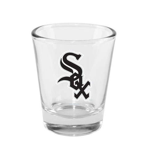 Chicago White Sox 2oz. Clear Logo Shot Glass