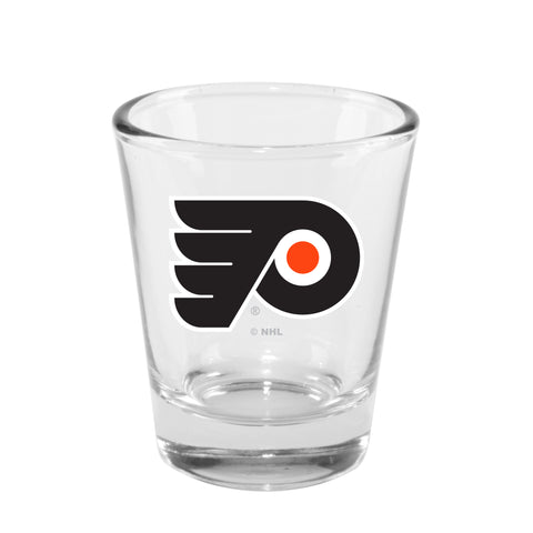 Philadelphia Flyers 2oz. Clear Logo Shot Glass