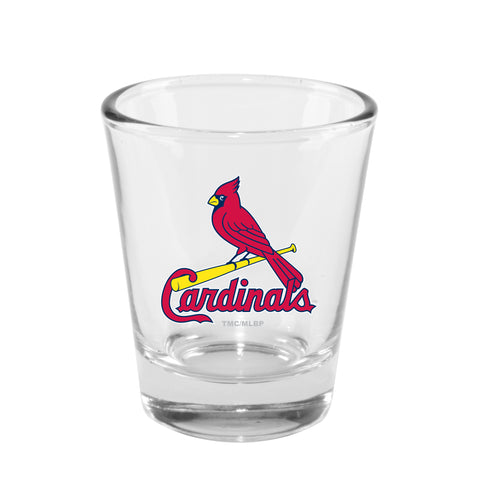 St. Louis Cardinals 2oz. Clear Logo Shot Glass