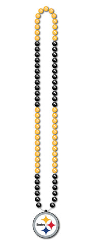 Pittsburgh Steelers Fan Beads Necklace