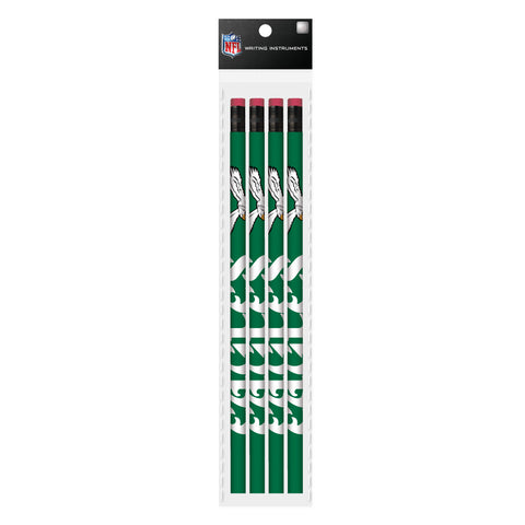Philadelphia Eagles Retro 4 Pack Wood Pencils