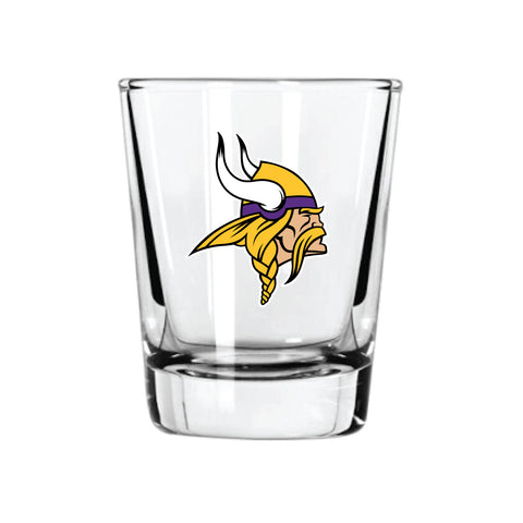 Minnesota Vikings Shot Glass - Clear Logo