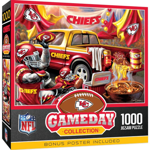 Kansas City Chiefs 1000pc Gameday Puzzle