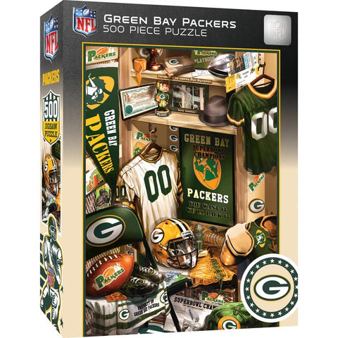 Green Bay Packers 500pc Locker Room Puzzle