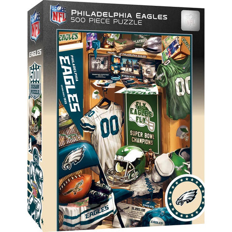 Philadelphia Eagles 500pc Locker Room Puzzle