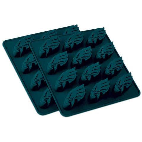 Philadelphia Eagles Ice Cube Trays 2-Pack