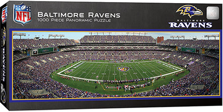 Baltimore Ravens 1000 Piece Panoramic Puzzle