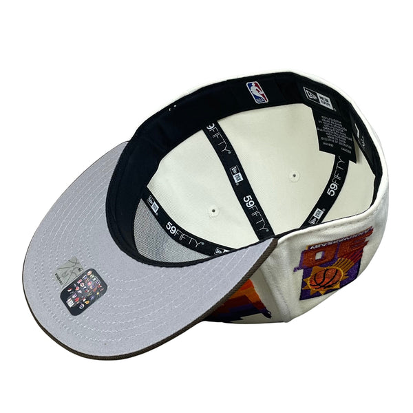 59FIFTY Phoenix Suns Cream/Walnut/Gray 30th Anniversary Patch