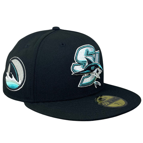 59FIFTY San Jose Sharks Black/Gray Fin Circle Patch
