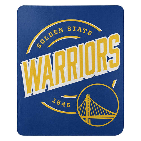 Golden State Warriors 50" x 60" Campaign Fleece Thrown Blanket