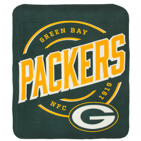 Green Bay Packers 50" x 60" Campaign Fleece Throw Blanket