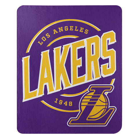 Los Angeles Lakers 50" x 60" Campaign Fleece Throw Blanket