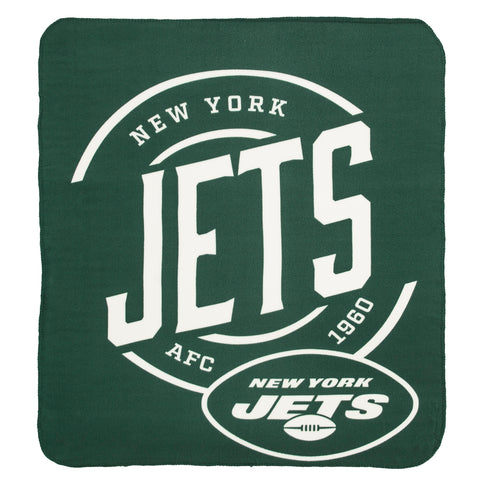 New York Jets 50" x 60" Campaign Fleece Throw Blanket