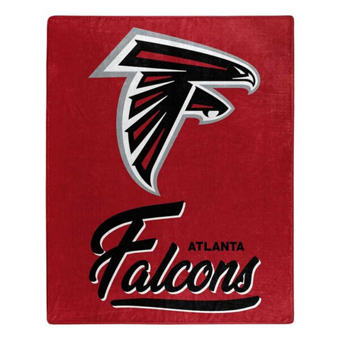 Atlanta Falcons 50" x 60" Signature Royal Plush Throw Blanket