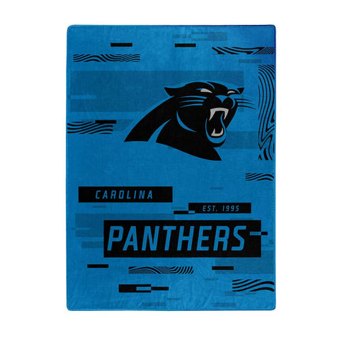 Carolina Panthers 60" x 80" Digitize Royal Plush Blanket
