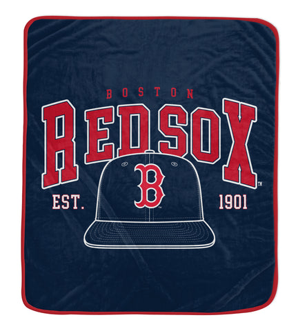 Boston Red Sox 50" x 60" Vintage Arch Block Blanket