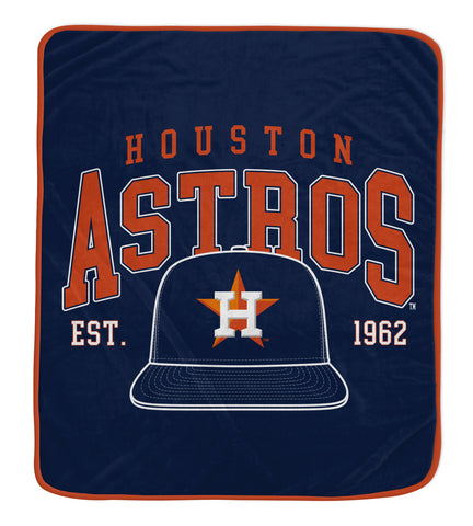 Houston Astros 50" x 60" Vintage Arch Block Blanket