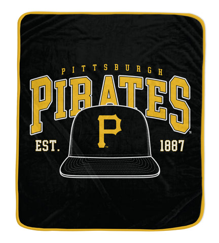 Pittsburgh Pirates 50" x 60" Vintage Arch Block Blanket
