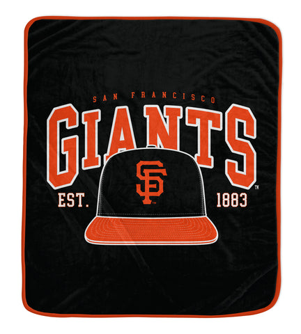 San Francisco Giants 50" x 60" Vintage Arch Block Blanket