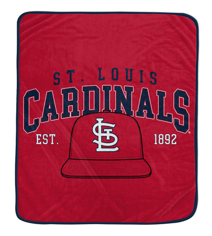 St. Louis Cardinals 50" x 60" Vintage Arch Block Blanket