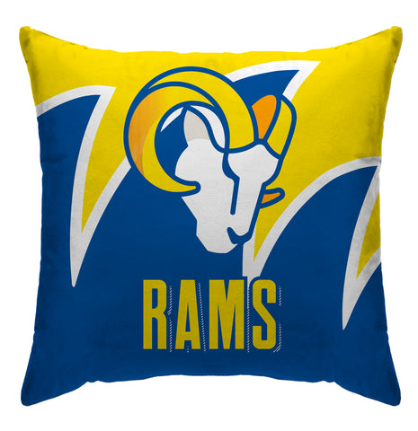 Los Angeles Rams Shark Tooth Throw Pillow