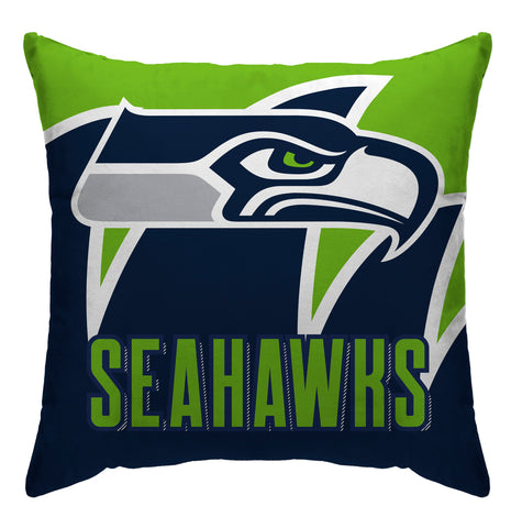 Seattle Seahawks Shark Tooth Throw Pillow