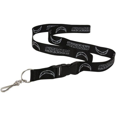 Los Angeles Chargers Two Tone Lanyard with Detachable Key Ring