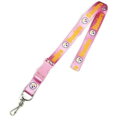Pittsburgh Steelers Lanyard (Pink)